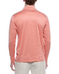 Tailorbyrd Melange Mesh Performance Quarter Zip Pullover
