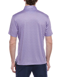 Tailorbyrd Carts And Byrds Printed Performance Polo Shirt