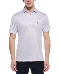 Tailorbyrd Multi Dots Printed Performance Polo Shirt