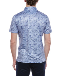 Tailorbyrd Vintage Tropical Printed Mesh Performance