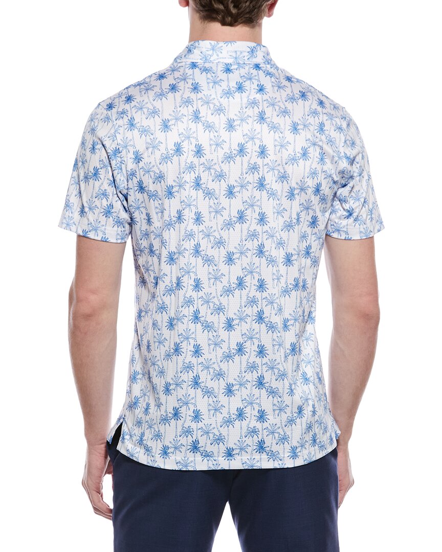 Tailorbyrd Vintage Palm Trees Printed Mesh Perform