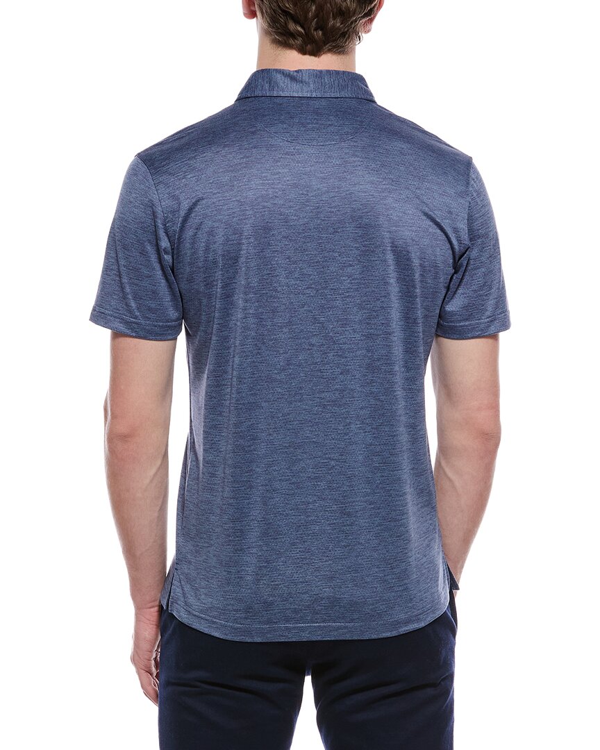 Tailorbyrd Melange Mesh Performance Polo Shirt