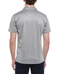 Tailorbyrd Melange Mesh Performance Polo Shirt