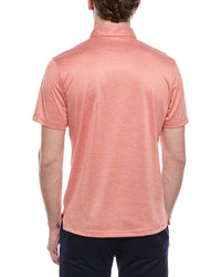 Tailorbyrd Melange Mesh Performance Polo Shirt