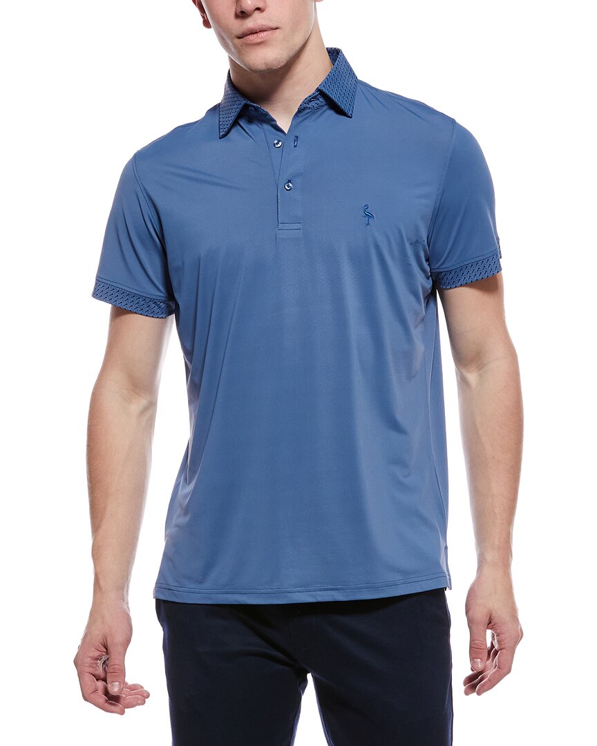 Tailorbyrd Micro Perforated Performance Polo Shirt