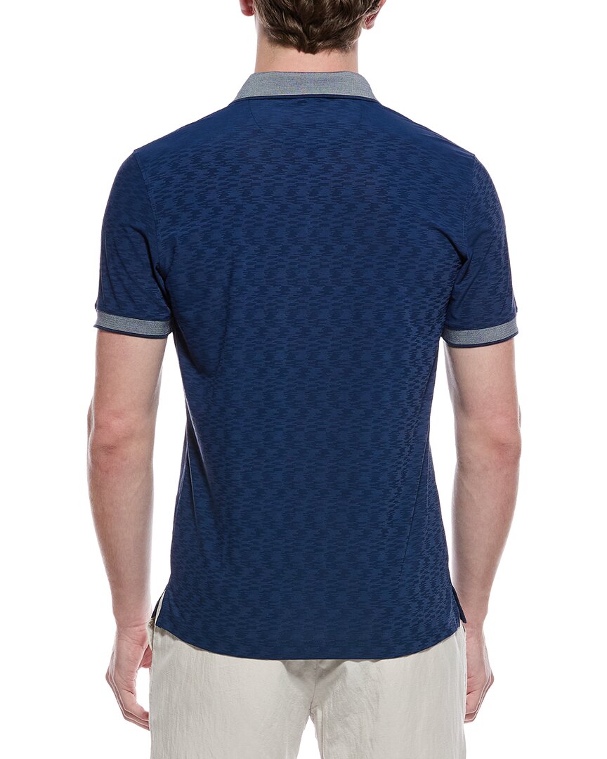 Tailorbyrd Tech Slub Textured Performance Polo Shirt