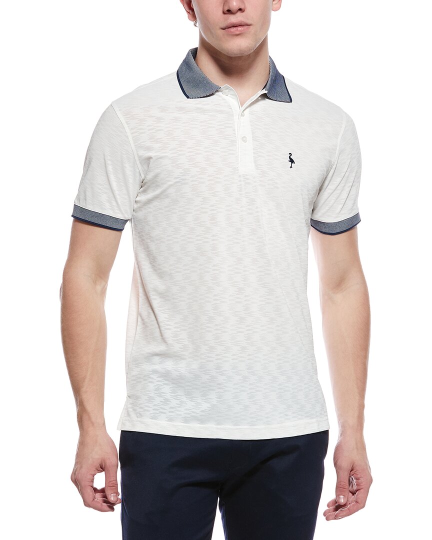 Tailorbyrd Tech Slub Textured Performance Polo Shirt