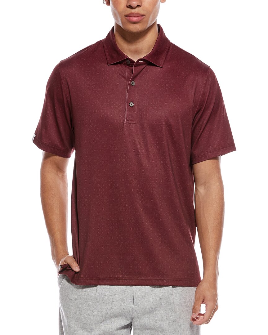 Ashworth Tonal Mosaic Polo Shirt