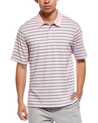 Ashworth Framed Stripe Polo Shirt