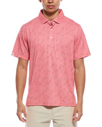 Ashworth Soft Paisley Polo Shirt