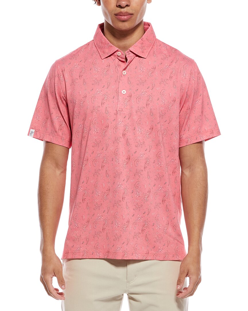Ashworth Soft Paisley Polo Shirt