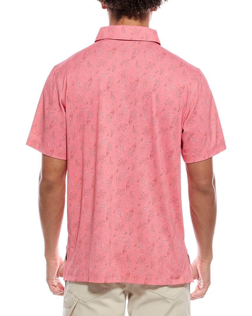 Ashworth Soft Paisley Polo Shirt