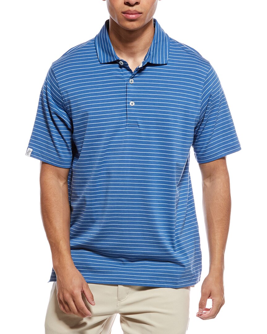 Ashworth Listado Stripe Polo Shirt