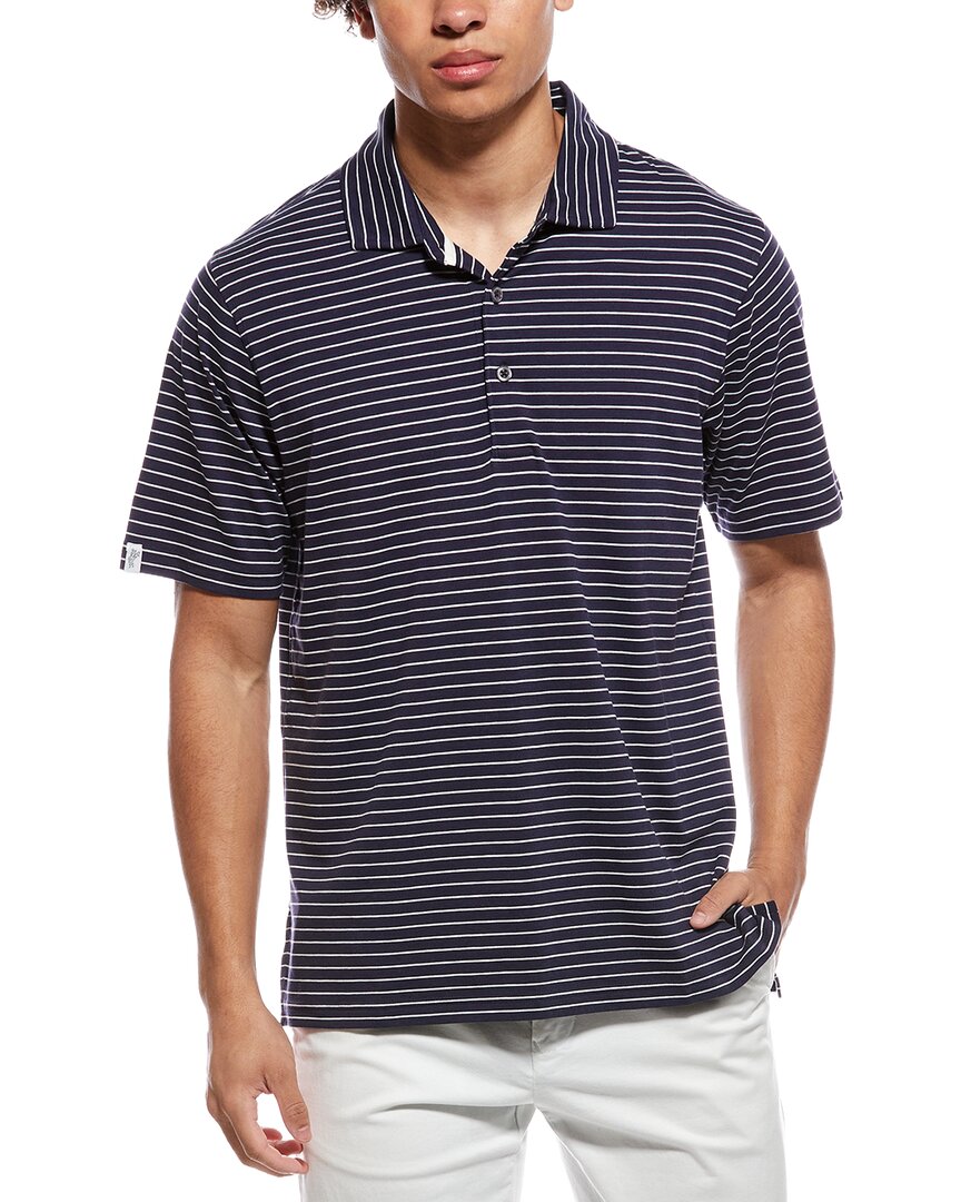 Ashworth Listado Stripe Polo Shirt