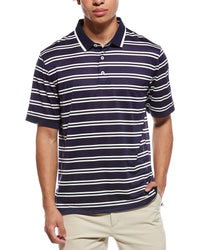 Ashworth Mesh Double Stripe Polo Shirt