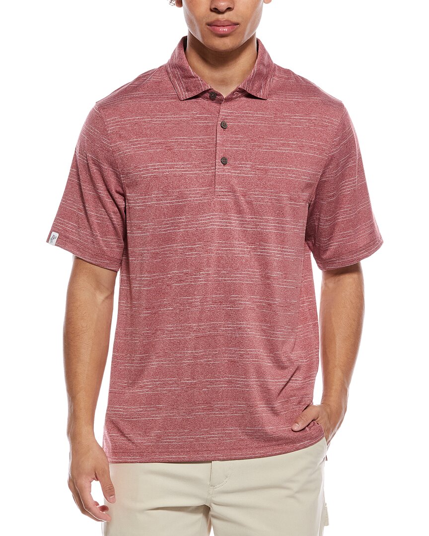 Ashworth Broken Space Dye Polo Shirt