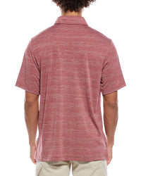 Ashworth Broken Space Dye Polo Shirt