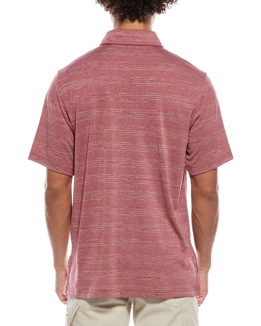 Ashworth Broken Space Dye Polo Shirt