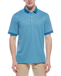 Ashworth Micro Paisley Polo Shirt