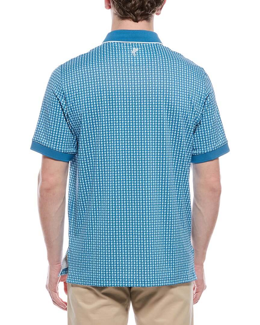 Ashworth Micro Paisley Polo Shirt