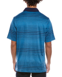 Ashworth Breezy Stripe Polo Shirt