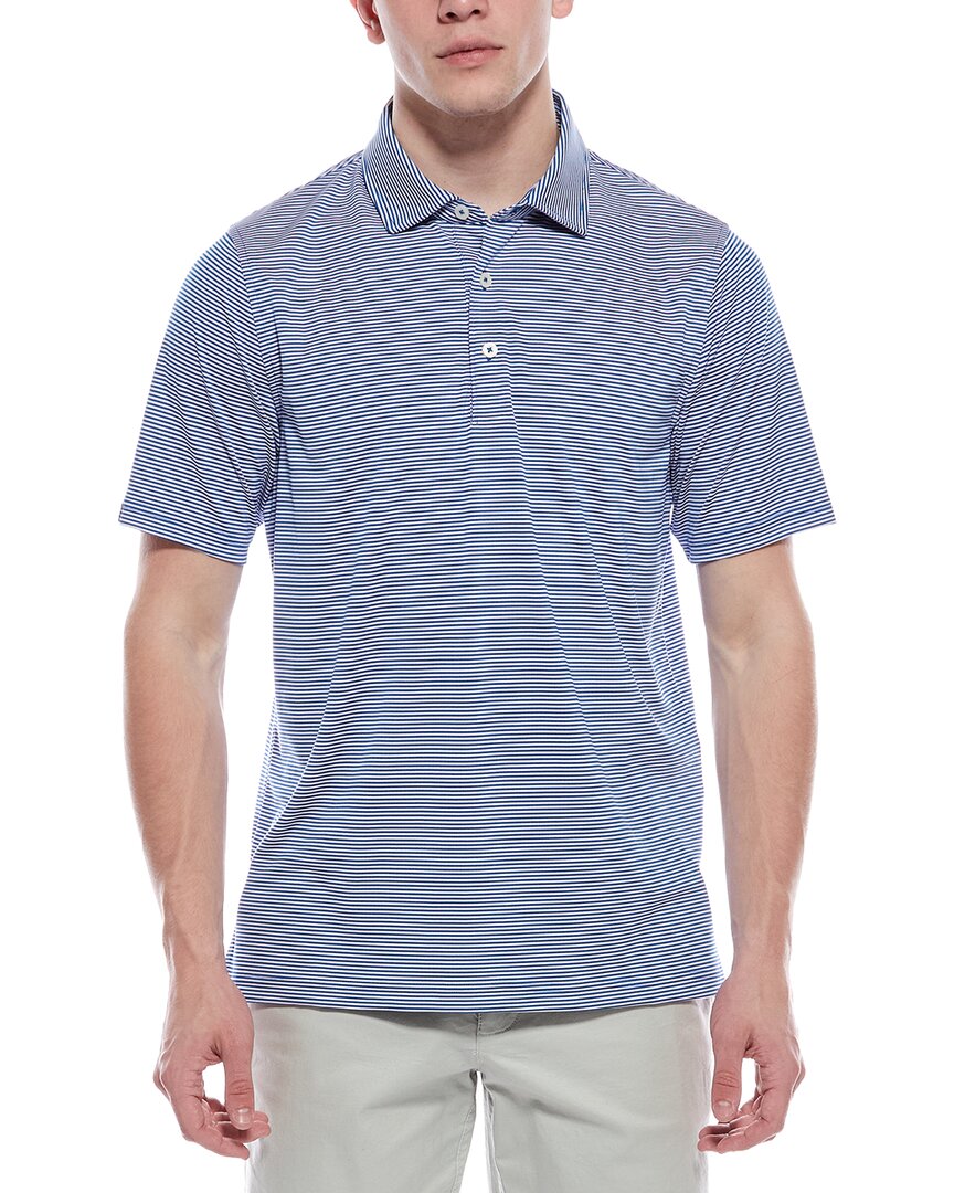 Ashworth Brunch Micro Stripe Polo Shirt