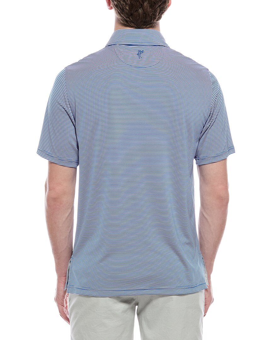 Ashworth Brunch Micro Stripe Polo Shirt