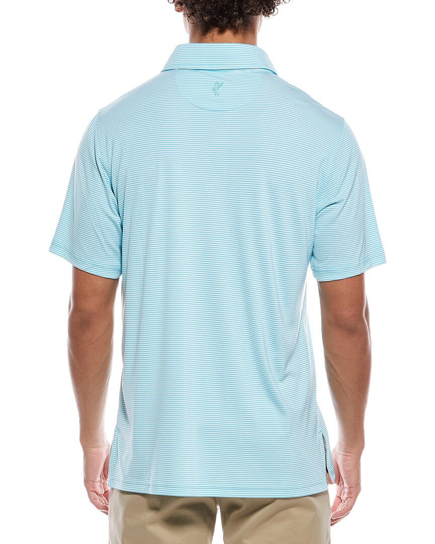 Ashworth Brunch Micro Stripe Polo Shirt