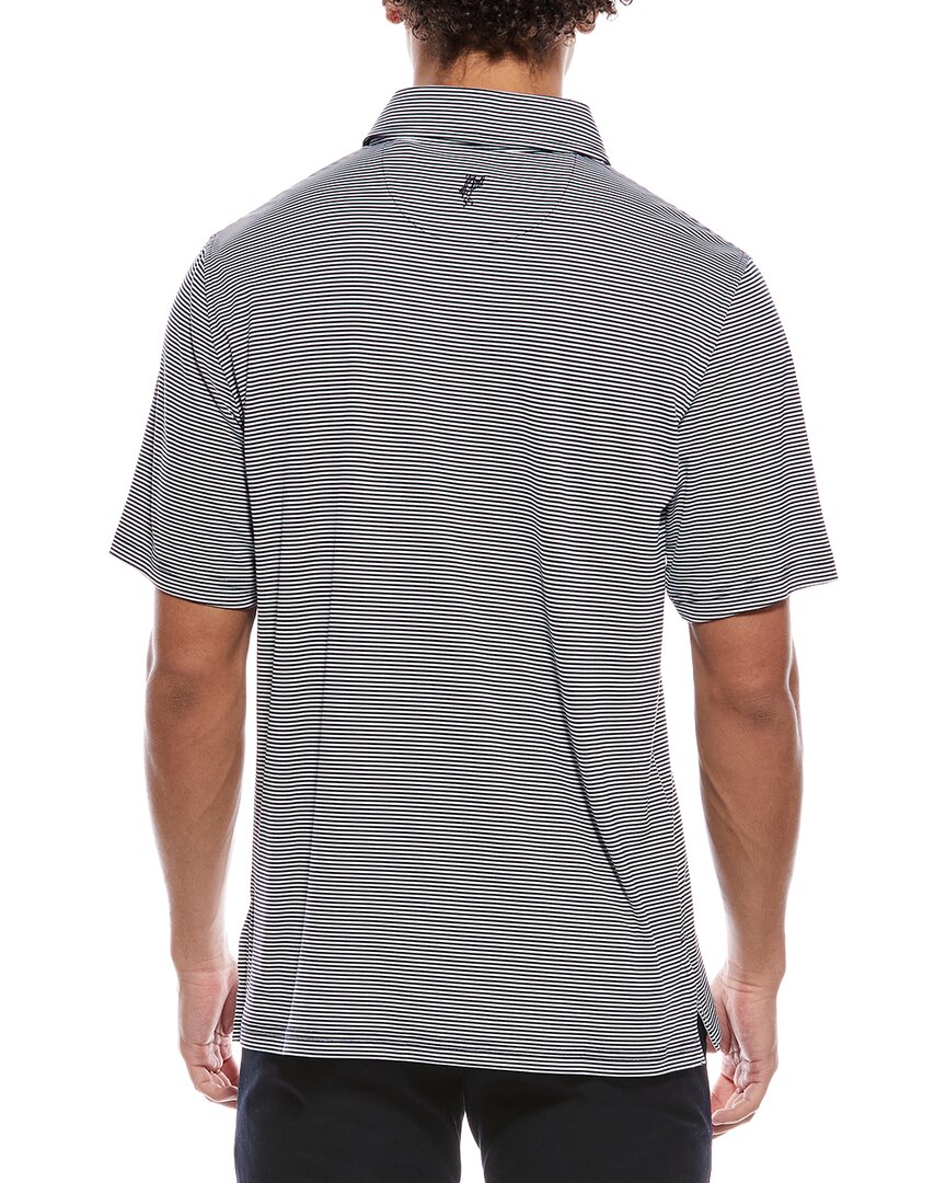 Ashworth Brunch Micro Stripe Polo Shirt