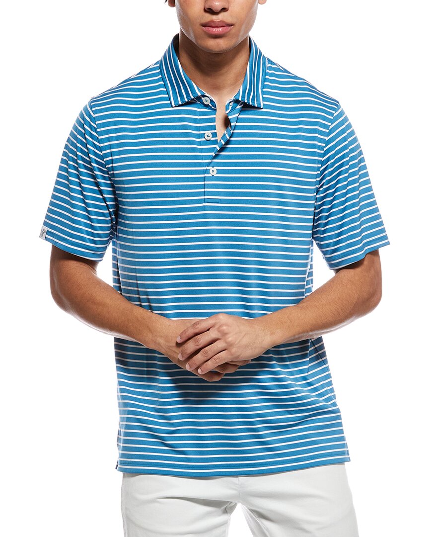 Ashworth La Quinta Striped Polo Shirt