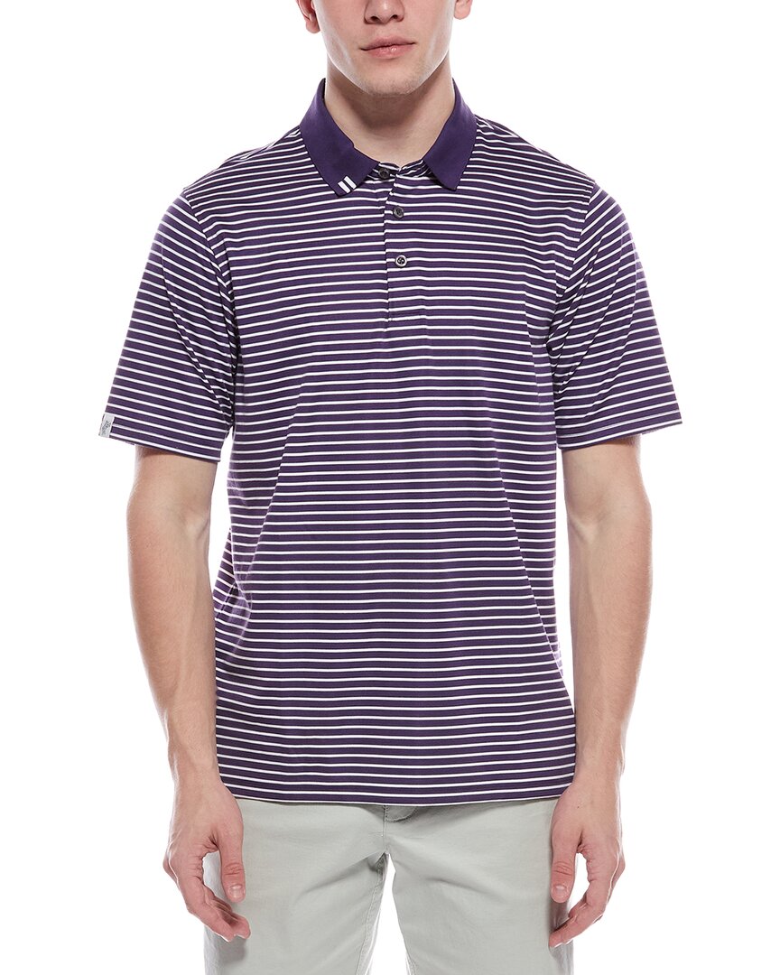 Ashworth 2Bar Stripe Polo Shirt