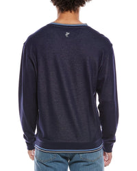 Ashworth Peached Saba V-Neck Sweatshirt