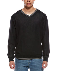 Ashworth Peached Saba V-Neck Sweatshirt