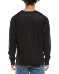 Ashworth Peached Saba V-Neck Sweatshirt