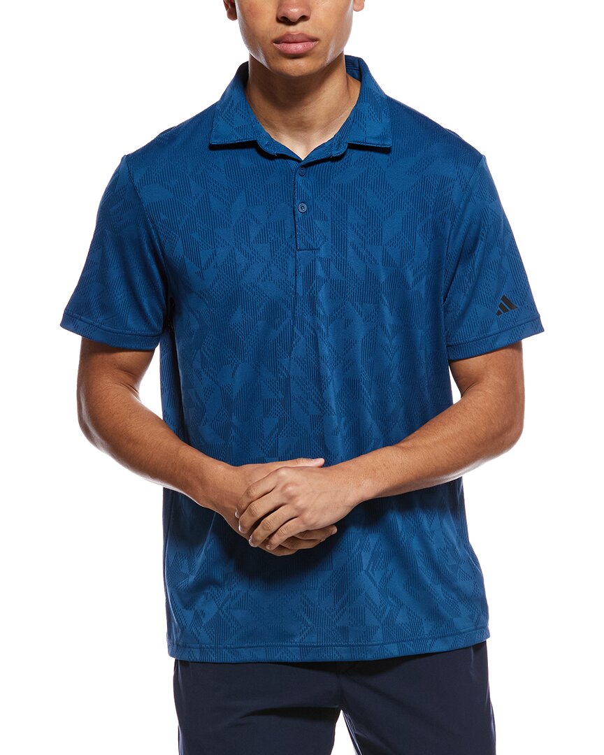 Adidas Ultimate Textured Jacquard Polo Shirt