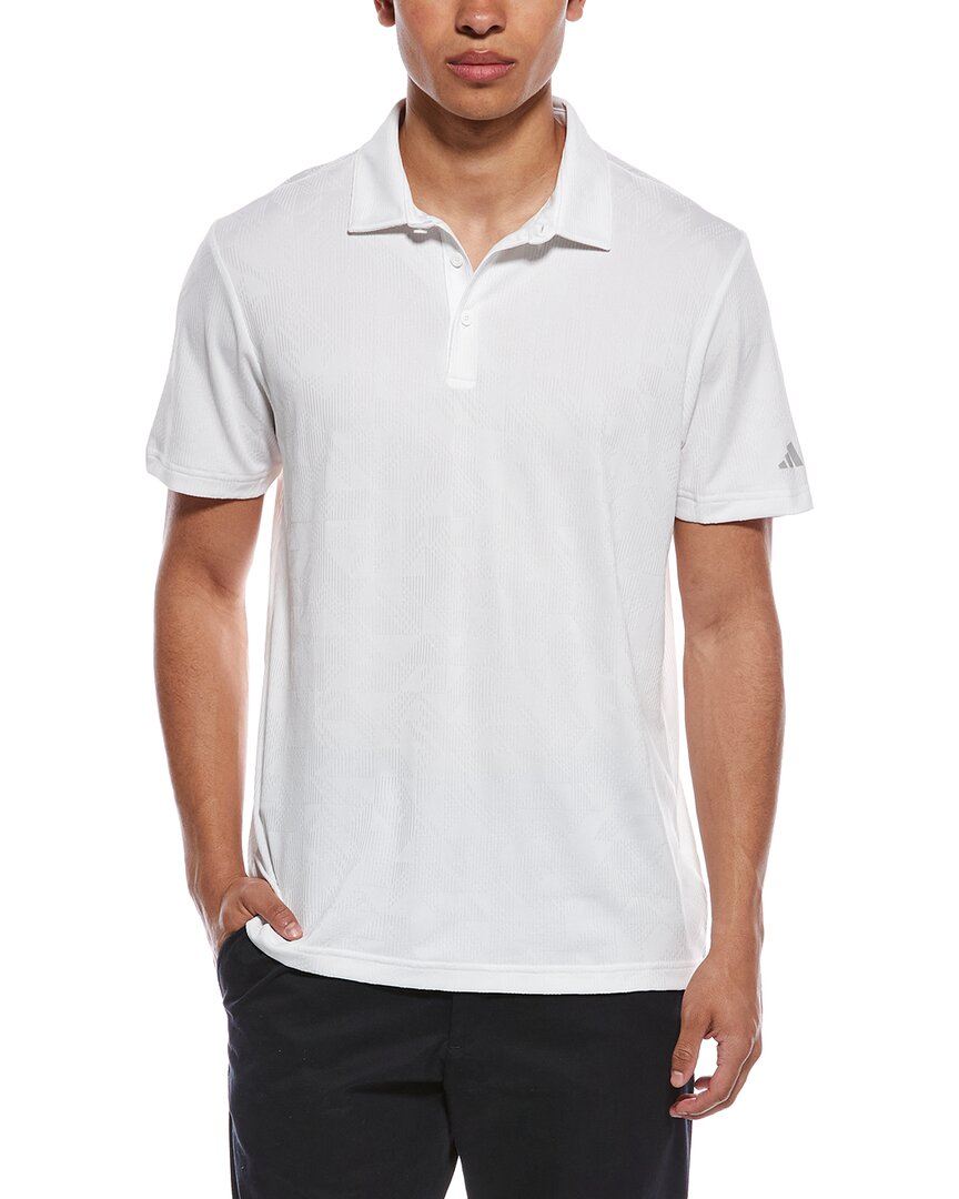 Adidas Ultimate Textured Jacquard Polo Shirt