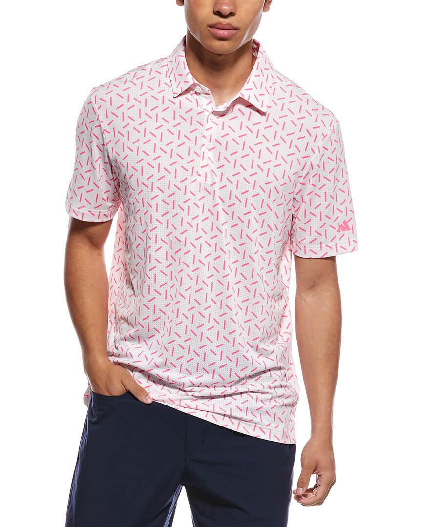 Adidas Ultimate Mesh Print Polo Shirt