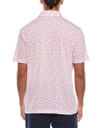 Adidas Ultimate Mesh Print Polo Shirt
