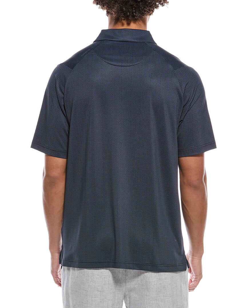 Callaway Chev Foulard Print Polo Shirt