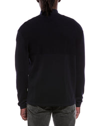 Capranea Titlis Full Zip Wool Mock Neck Sweater