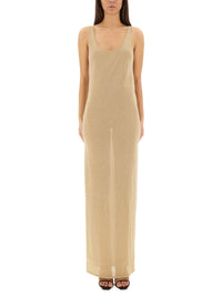 Saint Laurent Women Lurex Knit Dress