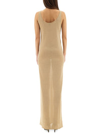 Saint Laurent Women Lurex Knit Dress