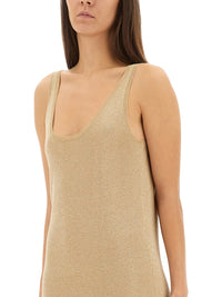 Saint Laurent Women Lurex Knit Dress