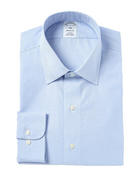 Brooks Brothers Regular Fit Dress Shirt Blue