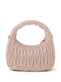 MIU MIU Miu Miu Women Wander Matelassé Nappa Leather Small Hobo Bag