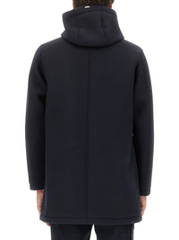Herno Men Long Parka In Three Layers "Scuba"
