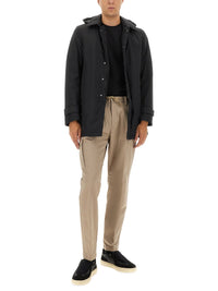 Herno Men Two-Layer "Windstopper" Long Parka
