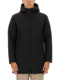 Herno Men Long Parka In Three Layers "Scuba"