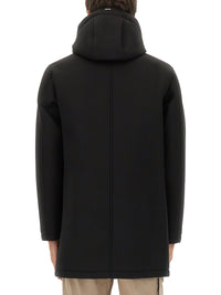 Herno Men Long Parka In Three Layers "Scuba"