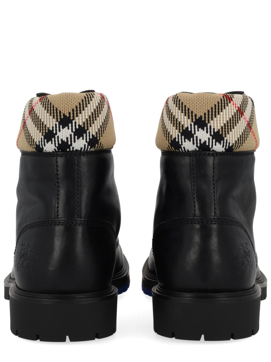 Burberry Men "Rogue" Leather Boot